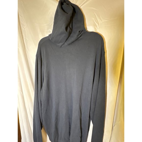 Buffalo David Bitton Men's Long-Sleeve Hoodie Sweater, Midnight Blue, XL, NWT - Picture 6 of 6